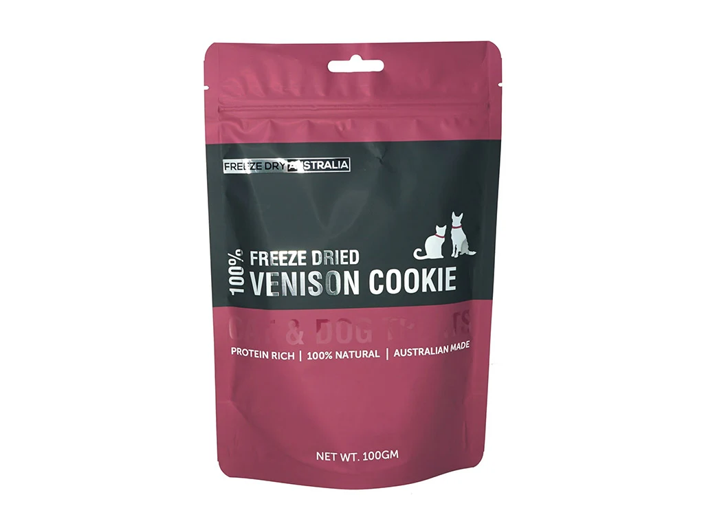 Freeze Dry Australia 100% Freeze Dried Venison Cookie 100g pouch